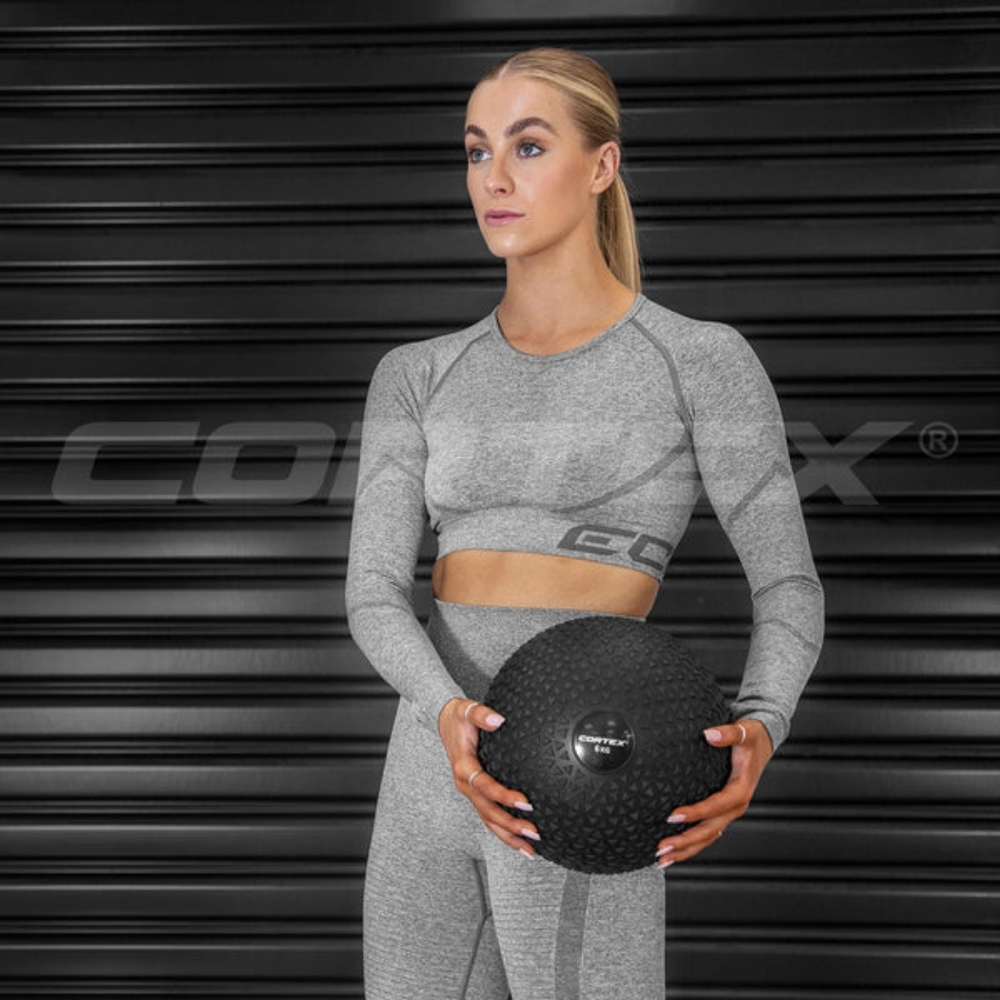 Echt Tops Echt Arise Scrunch Cropped Long Sleeve - Picture 1 of 6